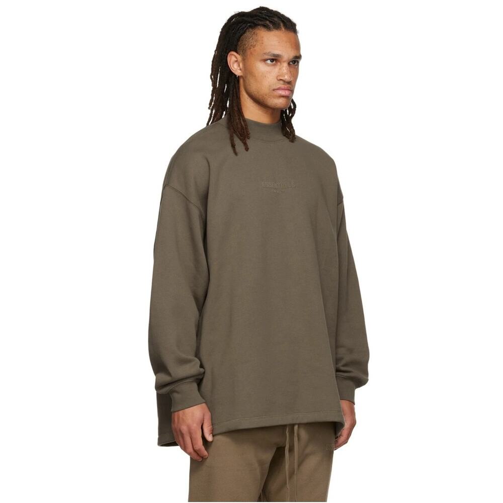 Essentials Fear Of God Relaxed Wood Sweatshirt NWT